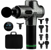 Stoły i łóżka do masażu - Pistolet Do Masażu Mocny Masażer Massage Gun Pro - miniaturka - grafika 1