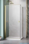 Kabiny prysznicowe - Radaway Nes Kdj I Brushed Gold kabina 90x70cm lewa szczotkowane złoto 10022090-99-01L/10039070-01-01 - miniaturka - grafika 1