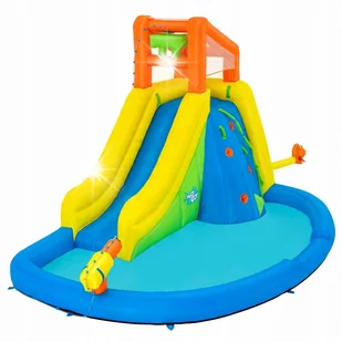 Bestway Ogromny WODNY PLAC ZABAW 435x286x267cm zjeżdżalnia ARMATKA 53478 - Place zabaw - miniaturka - grafika 1