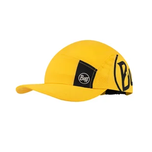 Czapka z daszkiem Buff 5 Panel Go Cap logo yellow - S/M - Czapki męskie - miniaturka - grafika 1
