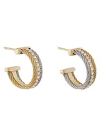 Kolczyki - Guess Kolczyki JUBE05 392JW Złoty - miniaturka - grafika 1