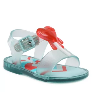 Sandały damskie - Melissa Sandały Mini Mar Sandal Jelly 33545 Green/Red AB599 - grafika 1