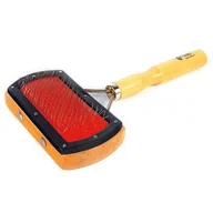 Szczotki i furminatory - Szczotka drewniana jednostronna igły metalowe Dingo - miniaturka - grafika 1