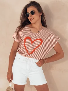 Spodenki damskie BEACH VIBE białe Dstreet SY0389-XS - Spodenki damskie - miniaturka - grafika 1