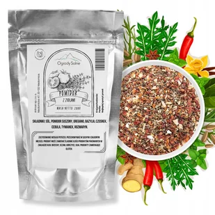 Przyprawa Pomidor z ziołami 200 g wysokiej jakości mieszanka ziół naturalne - Przyprawy i zioła sypkie - miniaturka - grafika 1