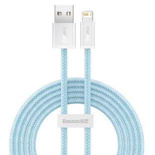 Baseus Kabel USB do Lightning Dynamic 2.4A 2m niebieski) - Kable USB - miniaturka - grafika 1