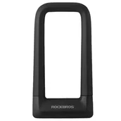 Zabezpieczenia do roweru - Zapięcie rowerowe ROCKBROS RKS626-BK U-lock Czarny - miniaturka - grafika 1
