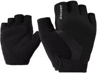Rękawiczki sportowe męskie - Ziener męskie rękawiczki crido Bike Gloves, czarny, 9 988206 - miniaturka - grafika 1