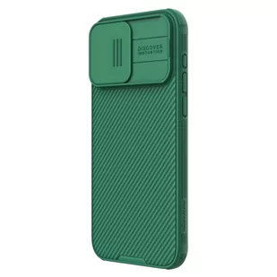 Etui Nillkin CamShield Pro Magnetic Case Apple iPhone 15 Pro Max zielone - Szkła hartowane na telefon - miniaturka - grafika 3