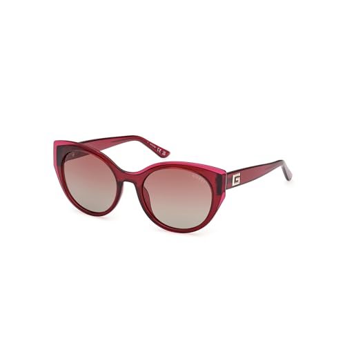 Guess GU7909 Okulary przeciwsłoneczne, Kobiety, Shiny Bordeaux (Czerwony), Jeden rozmiar