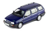 Samochody i pojazdy dla dzieci - Ixo Models Vw Golf 3 Variant 1994 Blue Metallic 1:43 Clc566N - miniaturka - grafika 1