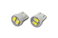 Żarówki samochodowe - AMiO 01295 Żarówki Led Classic T10 W5W 2xSMD 5730 12V 2 sztuki AMI-01295 - miniaturka - grafika 1
