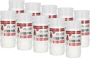 ZESTAW Wkłady do zniczy parafinowe BISPOL WP2N 48H 10szt. + Zapałki DABSTER_PL 38szt. - Lampiony i znicze - miniaturka - grafika 1