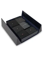 Skarpetki męskie - Tommy Hilfiger Skarpety długie 701235374 Czarny - miniaturka - grafika 1
