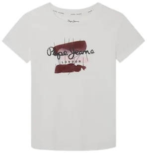 Pepe Jeans Niall Tee T-shirt damski, biały (Off White), 8 Jahre - Koszulki i topy damskie - miniaturka - grafika 1