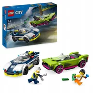 Klocki - LEGO City - Policja Pościg policyjny za Muscle carem samochód ZESTAW LEGO PREZENT DLA CHŁOPCA DZIEWCZYNKI DZIECI - miniaturka - grafika 1