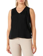 Bluzki damskie - s.Oliver BLACK LABEL Bluzka damska, szara/czarna, 48 (DE) - miniaturka - grafika 1