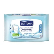 Apteczki i materiały opatrunkowe - Septona Nawilżany Papier Toaletowy x 60 szt - miniaturka - grafika 1