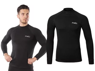 Bluzka termoaktywna męska MOLTI BL100 czarna 3XL - Bielizna sportowa męska - miniaturka - grafika 1