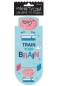 Zakładki do książek - Zakładka magnetyczna owal Mózg - miniaturka - grafika 1