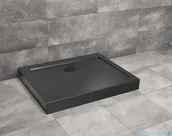 Brodziki prysznicowe - Radaway Doros D Compact Stone brodzik 120x90 czarny SDRD1290-05-54S - miniaturka - grafika 1