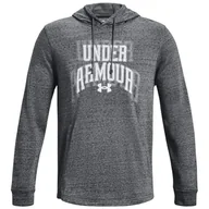 Bluzy sportowe męskie - Męska bluza Under Armour Rival Terry Graphic HD Rozmiar: L / Kolor: szary - miniaturka - grafika 1