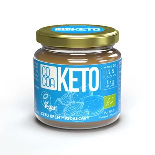 Krem migdałowy keto - Słodkie kremy i masła - miniaturka - grafika 1