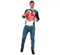 Stroje karnawałowe - GoDan Strój dla dorosłych "Pan Zombi" (koszulka), rozm. un. - miniaturka - grafika 1