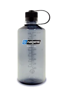 Butelka turystyczna na wodę Nalgene Sustain Narrow Mouth 32 oz (1000 ml) - gray - Shakery i bidony sportowe - miniaturka - grafika 1