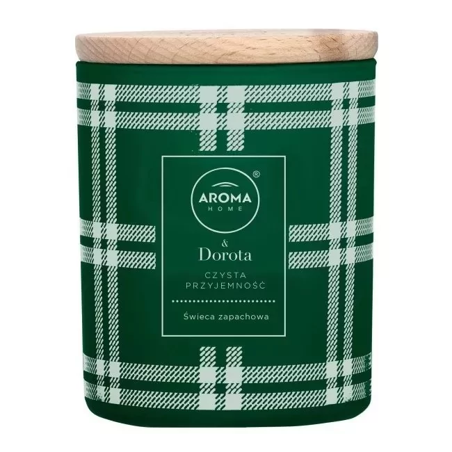 Aroma home Świeca zapachowa Aroma Home & Dorota czysta przyjemność 150 g WG-028869