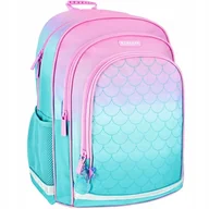 Plecaki szkolne i tornistry - Plecak Szkolny Tornister Dla Dziewczynki Klasy 1-3 Ombre Syrenka Różowy - miniaturka - grafika 1