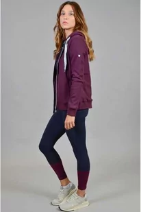 Harcour Bluza damska rozpinana SWAI AW 22/23 - violine - Akcesoria jeździeckie - miniaturka - grafika 1