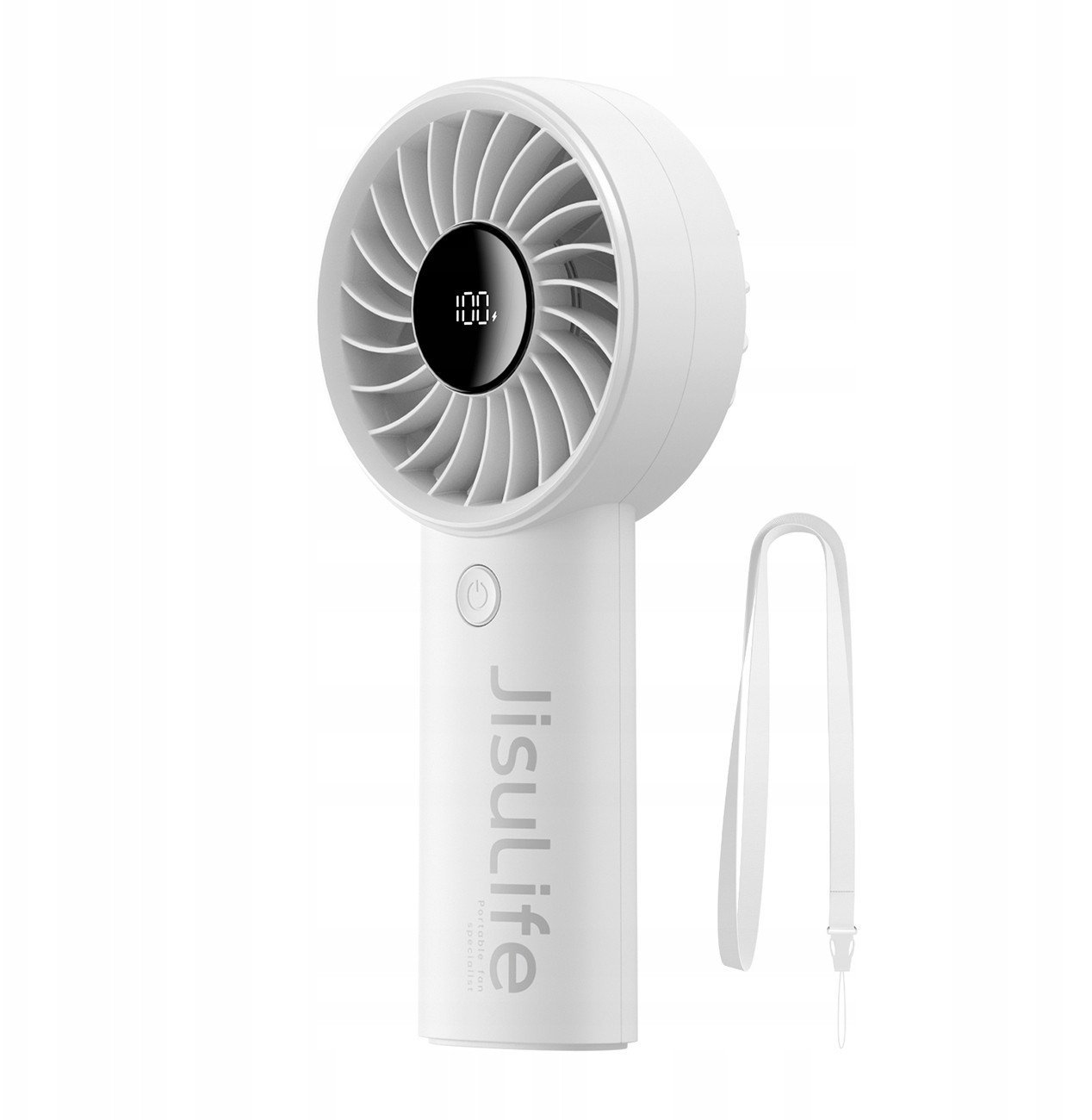 Mini wentylator Jisulife Handheld Fan Life4 5000mAh przenośny wiatraczek USB - szary