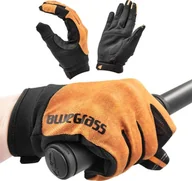 Rękawiczki rowerowe - Bluegrass Rękawiczki z długimi palcami Bluegrass React, pomarańczowe, M - miniaturka - grafika 1