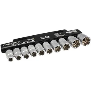 Zestaw nasadek STALCO Perfect S-77010 (10 elementów) - Klucze i nasadki - miniaturka - grafika 1