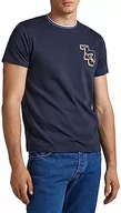 Koszule męskie - Pepe Jeans Męska koszula z długim rękawem Willy Slim Fit, Niebieski (Dulwich), XS - miniaturka - grafika 1