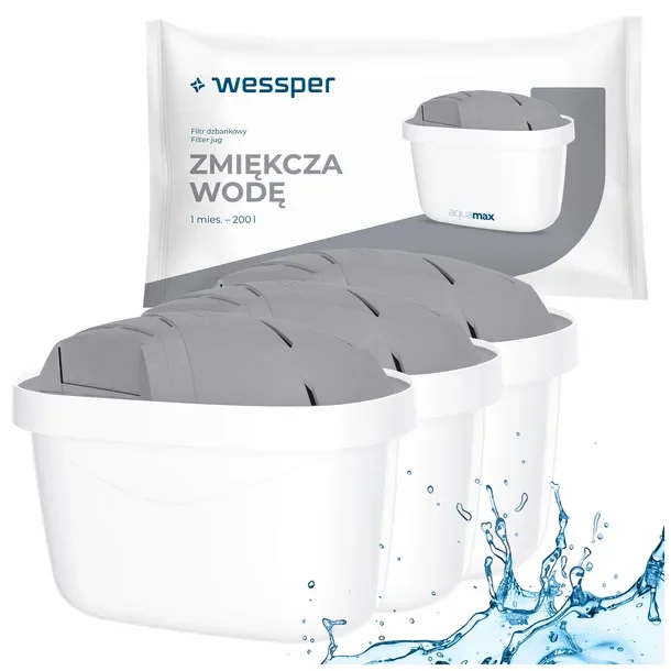 Filtr Wessper aquamax PROTECT do dzbanek filtrujący Brita Dafi zamiennik 3x