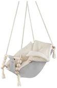 Leżaczki i huśtawki - Leżaczek Bujak Bujaczek Hamak Hamaczek Huśtawka Kołyska Z Kołderką Leżaczek Bujak Bujaczek Hamak Hamaczek Huśtawka Kołyska Z Kołderką (Kolor: Srebrn.. - miniaturka - grafika 1