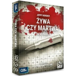 Albi 50 Clues seria II Żywa czy martwa cz.1 - Łamigłówki - miniaturka - grafika 1