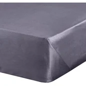 Prześcieradła - Prześcieradło EUROFIRANY Jersey 160 x 200 cm Ciemnostalowy - miniaturka - grafika 1