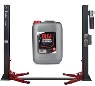 Podnośniki - Podnośnik dwukolumnowy samochodowy 4T REDATS L-220F Automatyczny 230V + Olej Gratis - miniaturka - grafika 1
