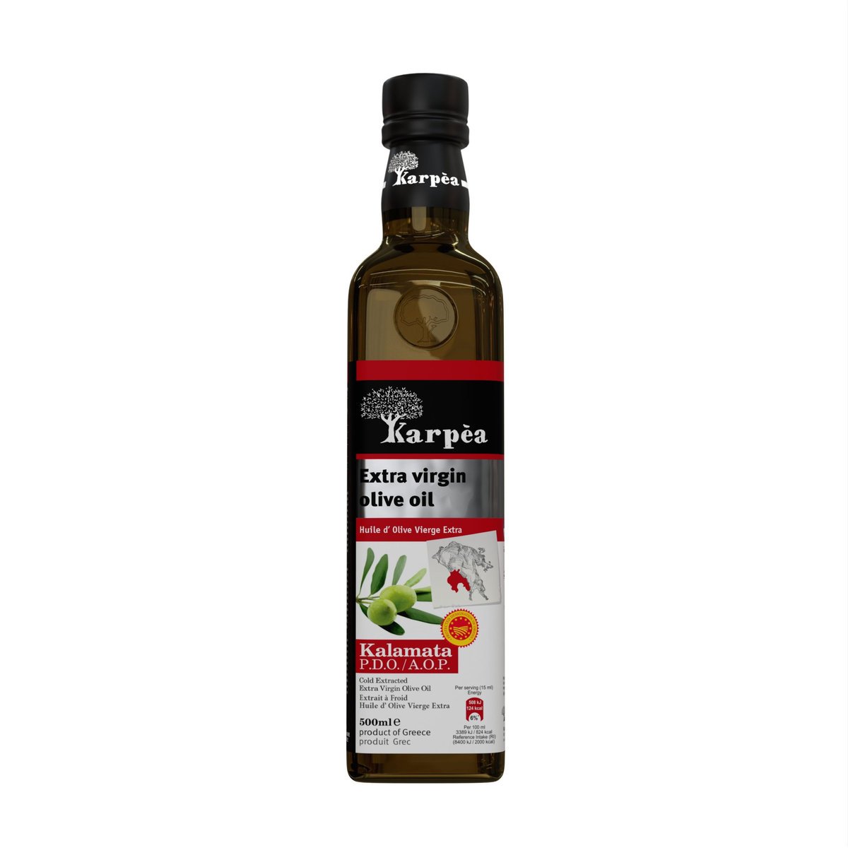 KARPEA Kalamata PDO oliwa z oliwek extra virgin 500 ml