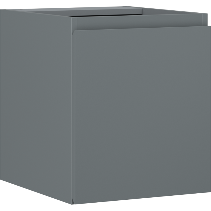 Mexen Orio szafka łazienkowa podumywalkowa 40 cm, 1 drzwi, grafit mat - 91A11-04047-1-BF66