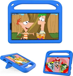 Stojak Alogy Etui stojak Alogy Stand Case dla dzieci do Samsung Galaxy Tab A7 Lite 8.7 T220/ T225 Niebieskie 11362 - Akcesoria do tabletów i e-booków - miniaturka - grafika 1