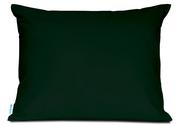 Poszewki na poduszki - Poszewka 50x70 bawełniana zieleń butelkowa Semplice - miniaturka - grafika 1