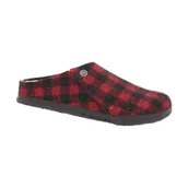 Kapcie męskie - Birkenstock Obuwie domowe ZERMATT RIVET | z dodatkiem skóry - miniaturka - grafika 1