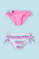 Stroje kąpielowe dla dziewczynek - Mayoral figi kąpielowe niemowlęce 2-pack kolor różowy - miniaturka - grafika 1