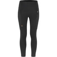 Spodnie sportowe damskie - Damskie legginsy Fjällräven Abisko Tights W Rozmiar: L / Kolor: czarny - miniaturka - grafika 1