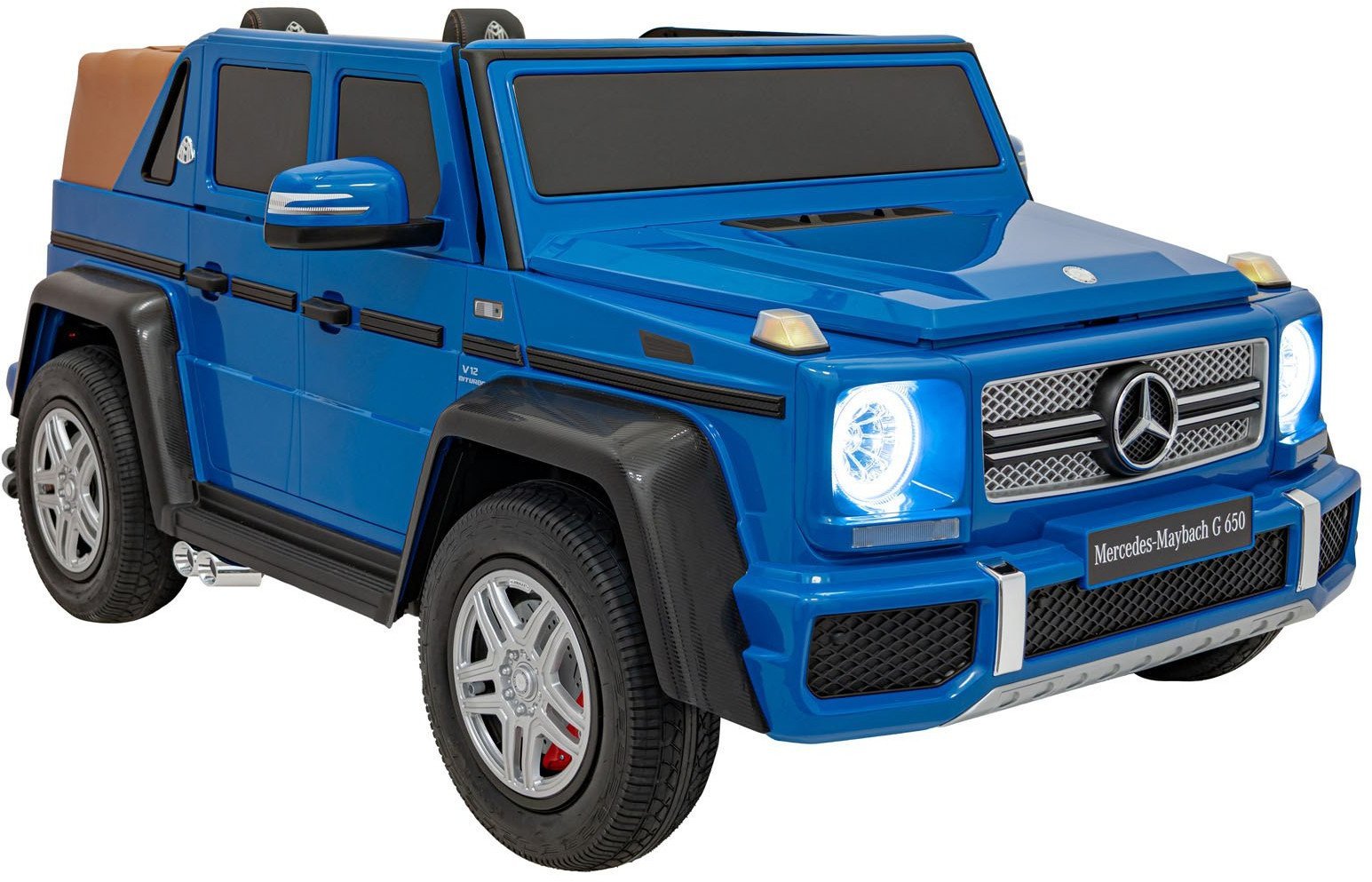 Pojazd Mercedes Benz MAYBACH G650 STRONG Niebieski