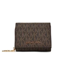 Portfele - Mały Portfel Damski MICHAEL Michael Kors 32S5G8ED8B Brązowy - miniaturka - grafika 1